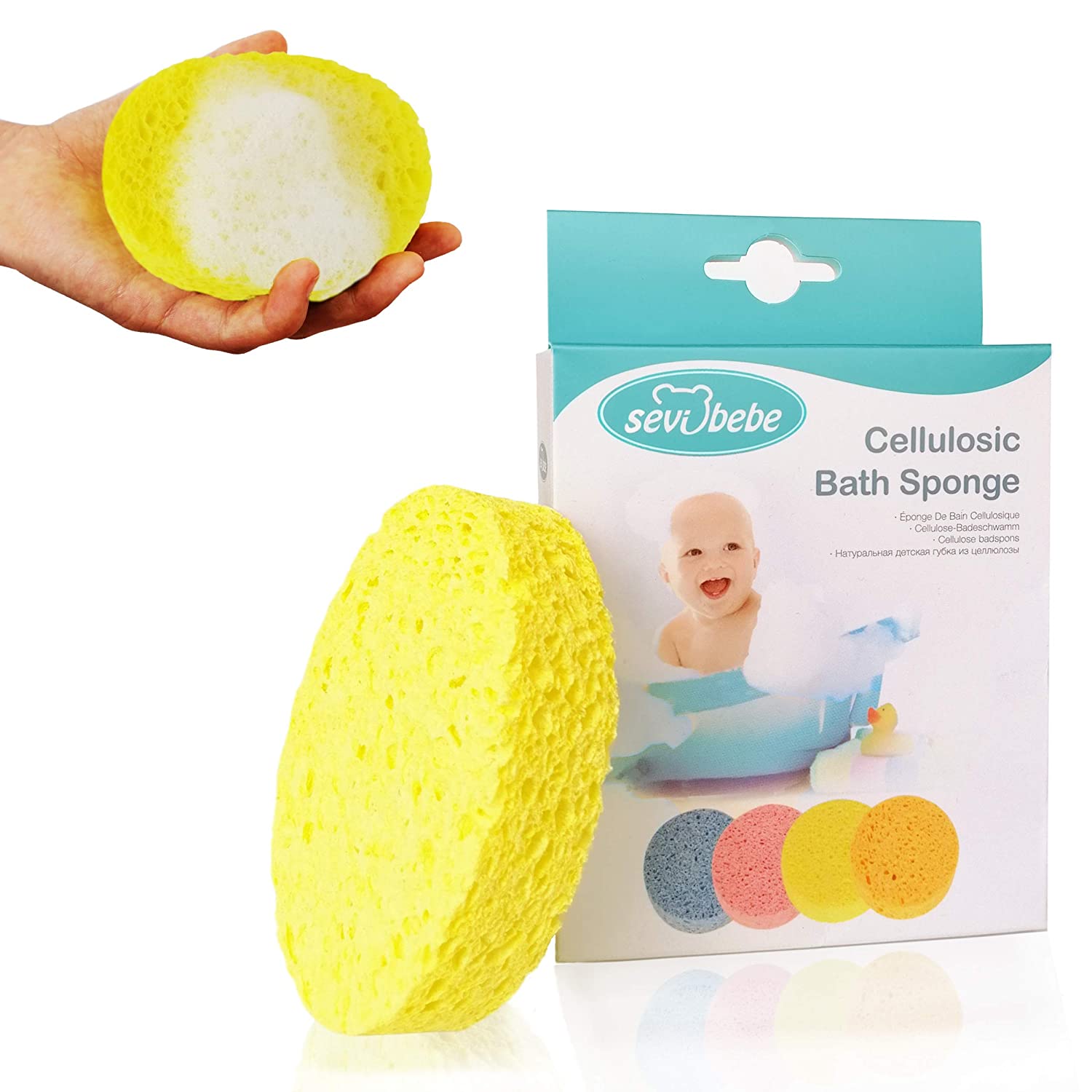 Baby Bath Sponges – Hello Baby Organics